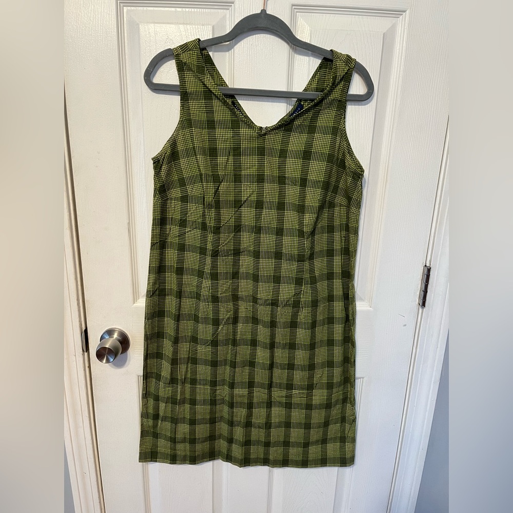 Plaid dress